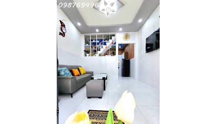 Q8 DƯƠNG BÁ TRẠC 4 TẦNG MỚI ĐẸP Ở NGAY THIẾT KẾ HIỆN ĐẠI CẠNH MẶT TIỀN 46M2 8.xT
